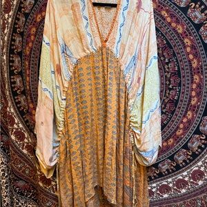 Beautiful Sherbet colored Kantha Bae Eclipse Dress